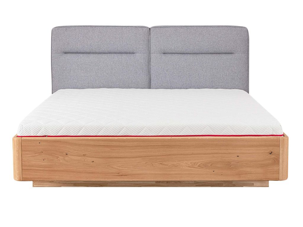 Elegancka Sypialnia z Łóżkiem Dębowym Lelina C