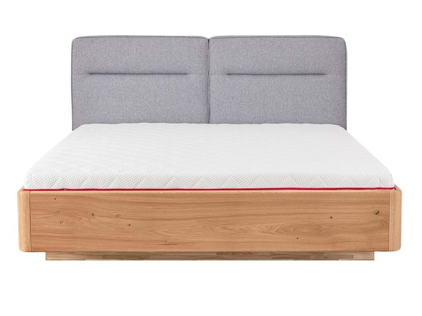 Elegancka Sypialnia z Łóżkiem Dębowym Lelina C