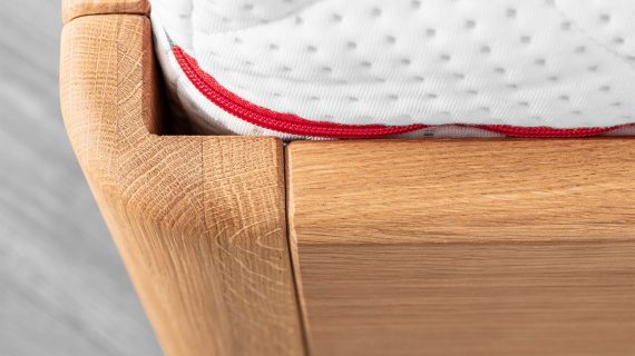 Miniaturka 3 - Elegancka Sypialnia z Łóżkiem Dębowym Lelina C