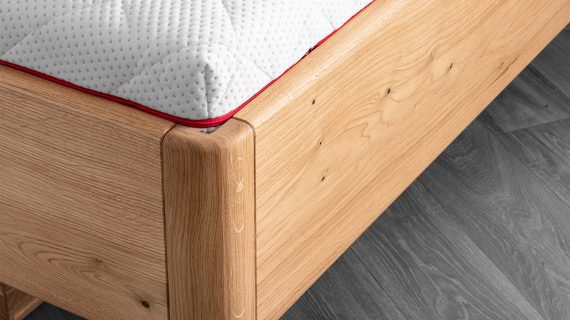 Miniaturka 6 - Elegancka Sypialnia z Łóżkiem Dębowym Lelina C