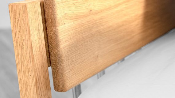 Miniaturka 7 - Łóżko Dębowe w Atrakcyjnej Cenie Lamaro