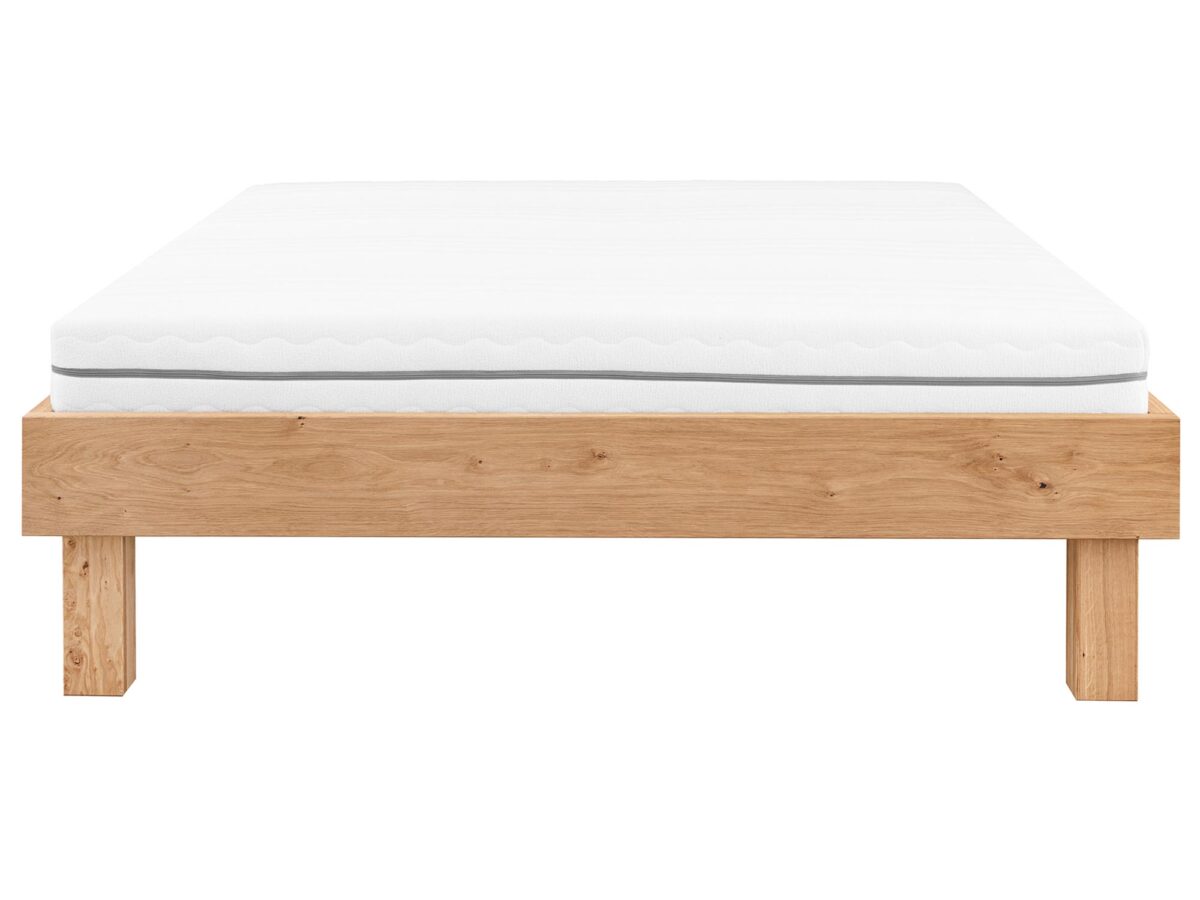 Stylowe Łóżko Dębowe bez Oparcia 200 RAMA Rorina 200