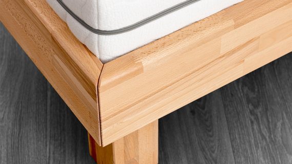 Miniaturka 5 - Eleganckie Łóżko Bukowe do Każdego Wnętrza RAMA Garos