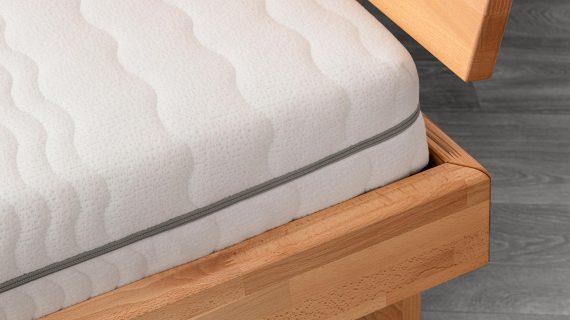 Miniaturka 4 - Wygodne Łóżko Bukowe w Stylu Nowoczesnym Garos