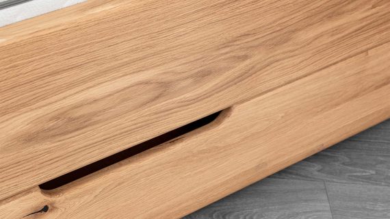 Miniaturka 4 - Łóżko Dębowe do Nowoczesnych Wnętrz Lelina L