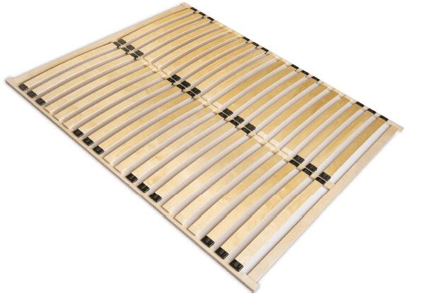 Stelaż drewniany do łóżka z regulowanymi listwami brzozowymi perspektywa