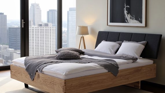 Miniaturka 18 - Solidne i Eleganckie Łóżko z Drewna Dębowego Taverika A DĄB