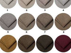 Miniaturka 16 - Wzornik tkanin tapicerskich dwadzieścia jeden próbek kolorów szary beżowy