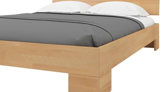 Miniaturka 2 - Łóżko Bukowe w Nowoczesnym Stylu Mara