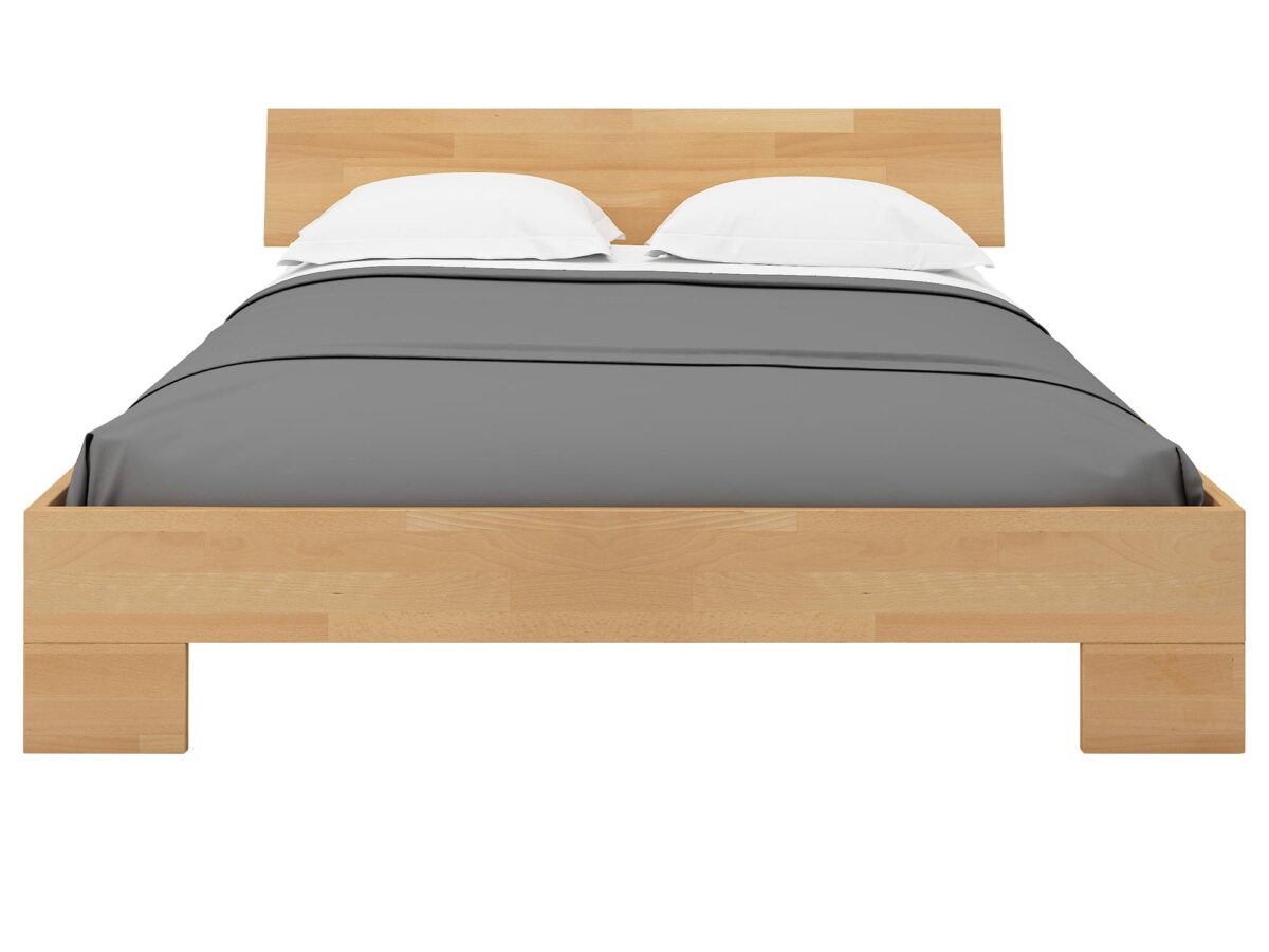 Łóżko Bukowe w Nowoczesnym Stylu Mara