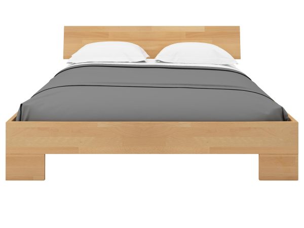 Łóżko Bukowe w Nowoczesnym Stylu Mara