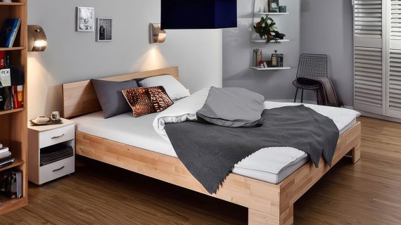 Miniaturka 11 - Łóżko Bukowe w Nowoczesnym Stylu Mara