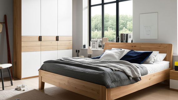 Miniaturka 3 - Klasyczna szafa drewniana K30EF1E