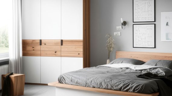 Miniaturka 4 - Klasyczna szafa drewniana K30EF1E