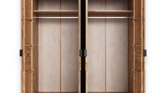 Miniaturka 2 - Elegancka szafa z litego drewna K40EF4E