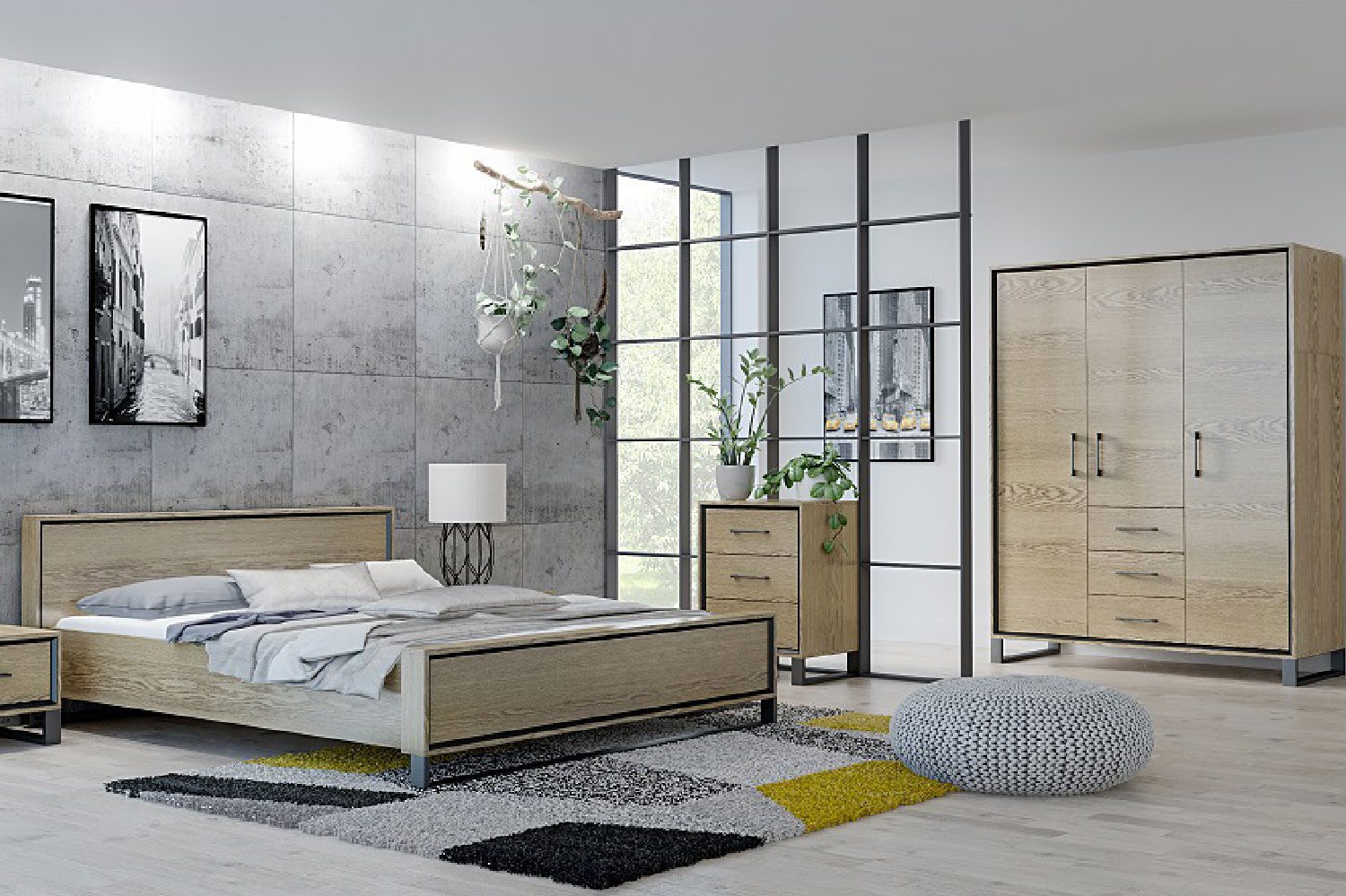 Meble Madox Sypialnia