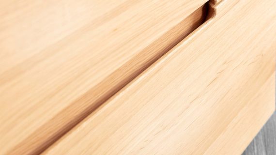 Miniaturka 6 - Pojemna drewniana komoda Macari 3L