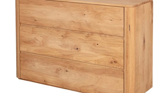 Miniaturka 2 - Drewniana komoda z litego drewna Lelina 3L