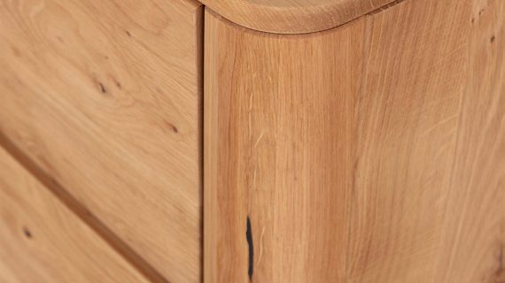 Miniaturka 3 - Drewniana komoda z litego drewna Lelina 3L