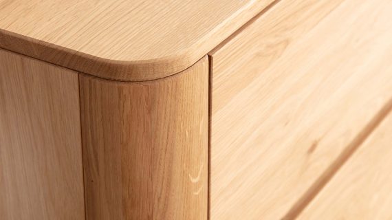 Miniaturka 5 - Drewniana komoda z litego drewna Lelina 3L