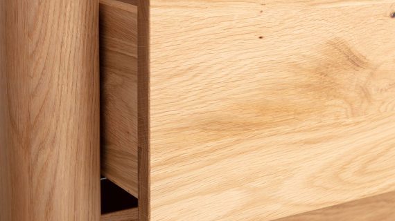 Miniaturka 7 - Drewniana komoda z litego drewna Lelina 3L