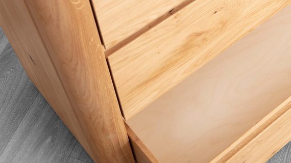 Miniaturka 8 - Drewniana komoda z litego drewna Lelina 3L