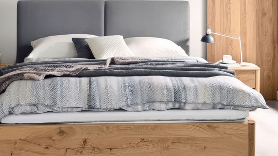 Miniaturka 20 - Wysokiej Jakości Łóżko Dębowe do Sypialni Lelina A DĄB