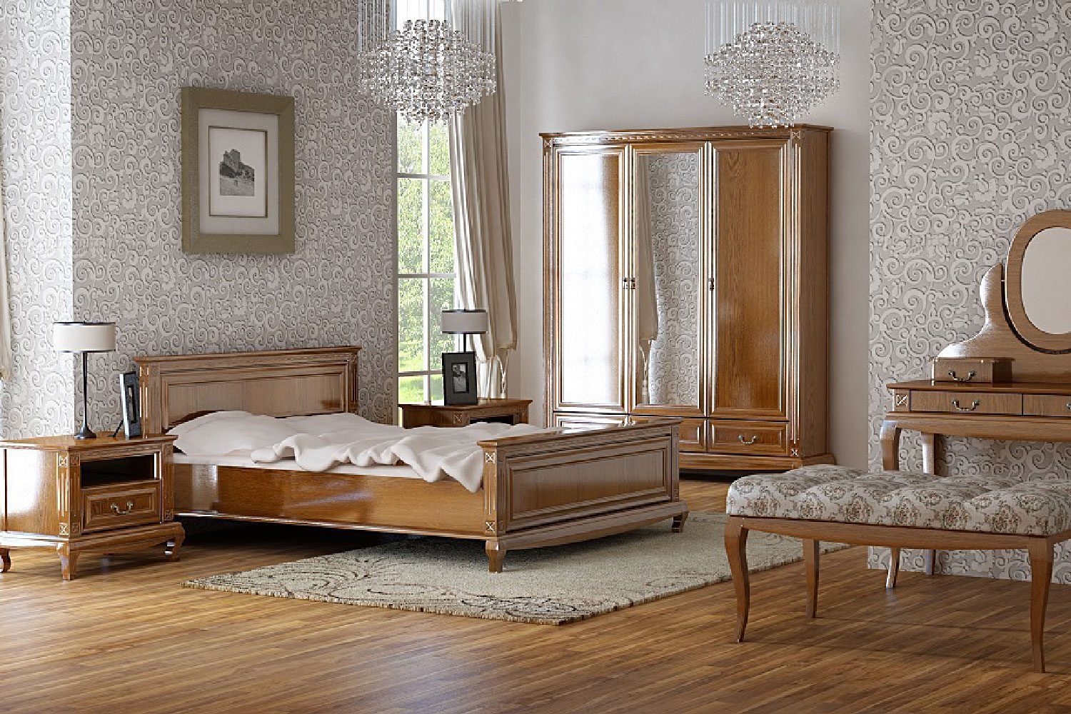 Meble Kashmir Sypialnia