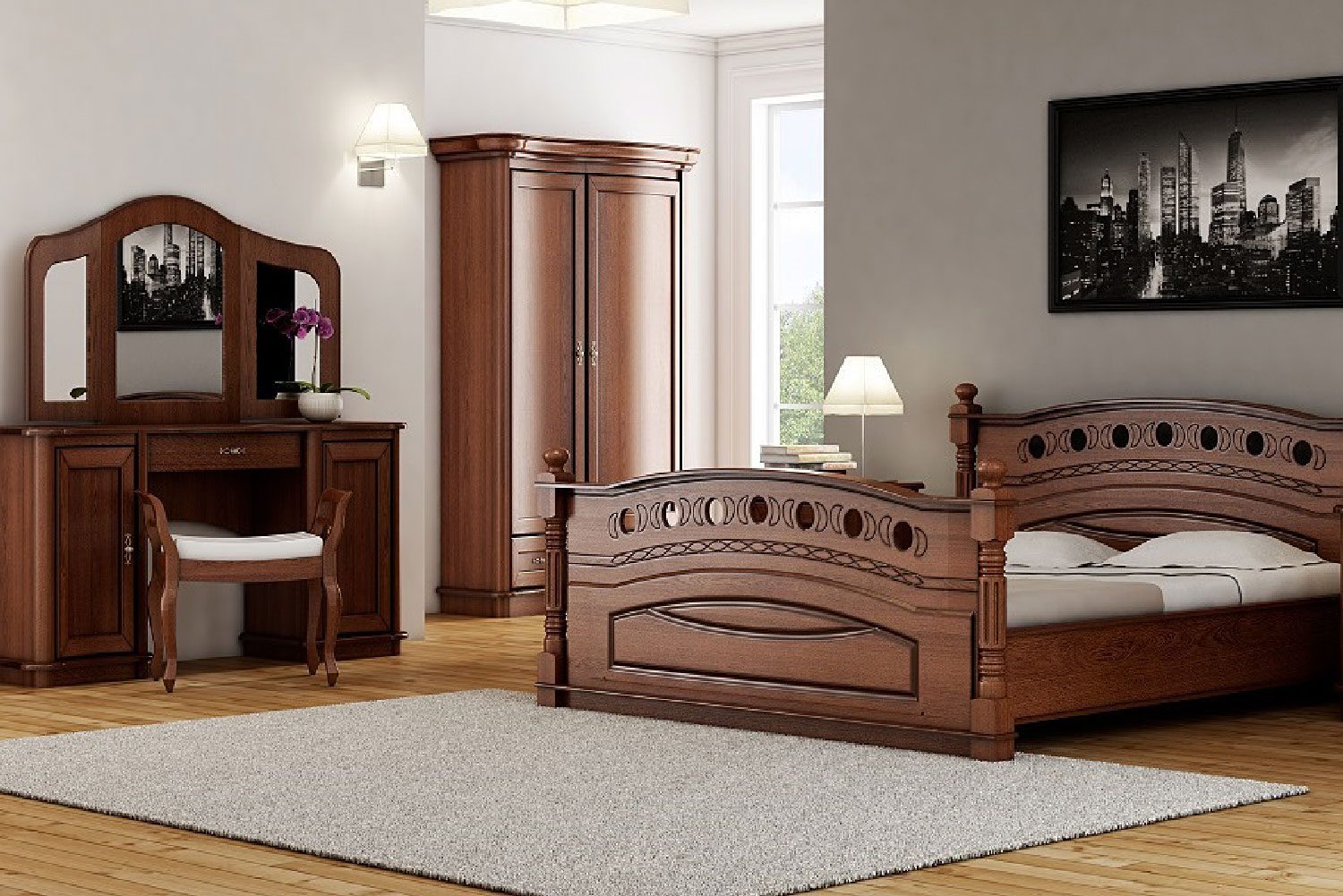 Meble Caren Sypialnia