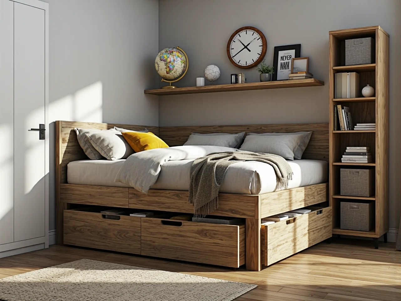 Inspirująca aranżacja pokoju pierwszoklasisty z meblami rosnącymi razem z dzieckiem