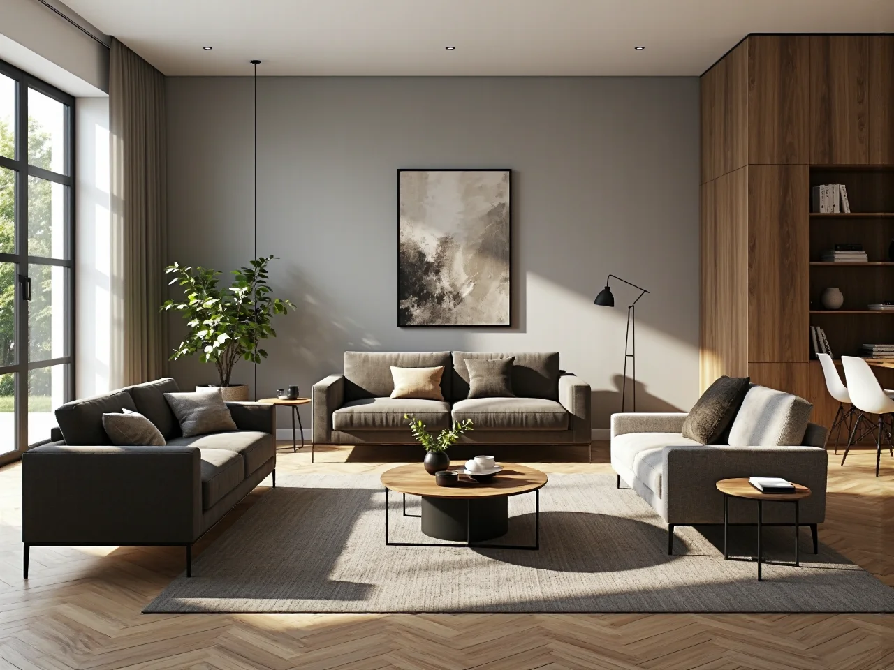 Mężczyzna wybierający idealny kształt i kolor nóżek do spersonalizowanej sofy na zamówienie.