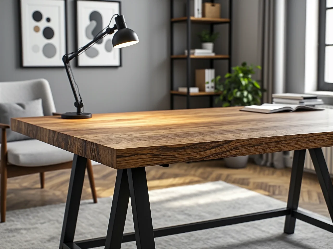 Funkcjonalne biurko szkolne z pojemnymi szufladami na przybory i książki