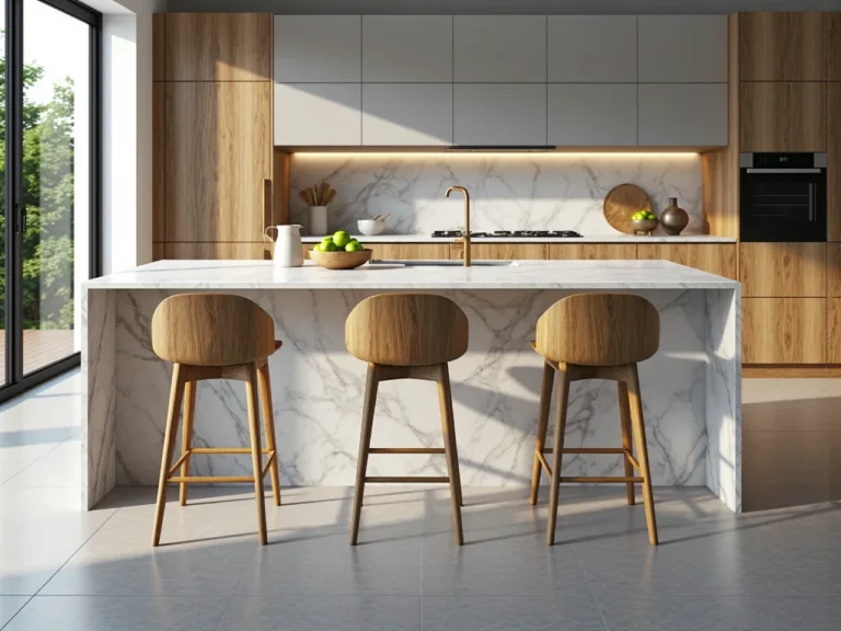 Drewniane hokery barowe dąb z giętym oparciem i drewnianymi nogami