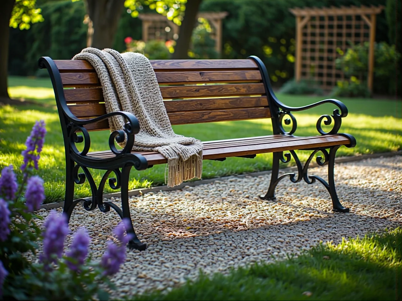 Osoba korzystająca z checklisty zakupowej przy wyborze idealnej ławki