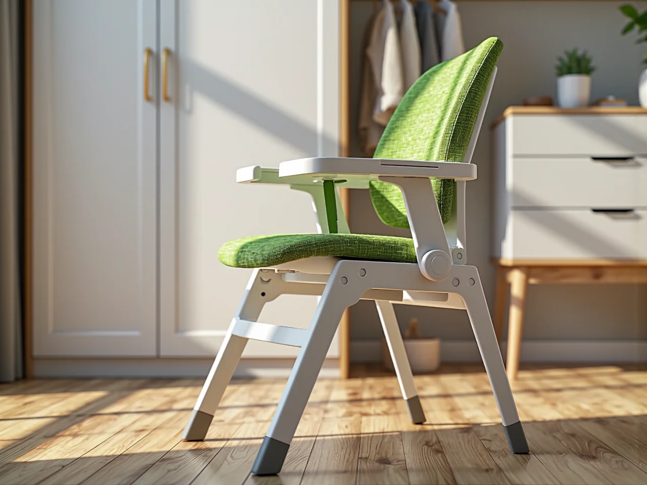 Nowoczesne meble modułowe w pokoju ucznia ułatwiające organizację książek i zabawek