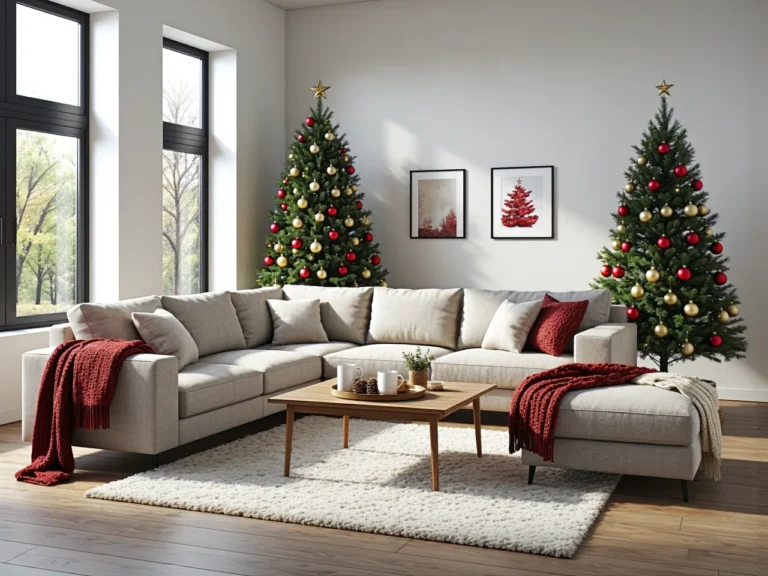 Narożnik tapicerowany szary z pufą i miękkimi poduszkami