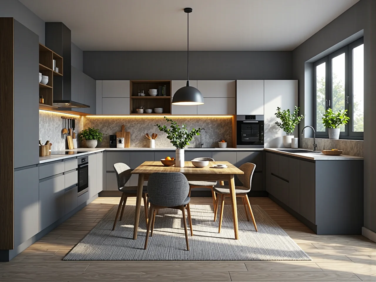 Niepraktyczne rozmieszczenie szafek w kuchni utrudniające codzienne gotowanie i poruszanie się