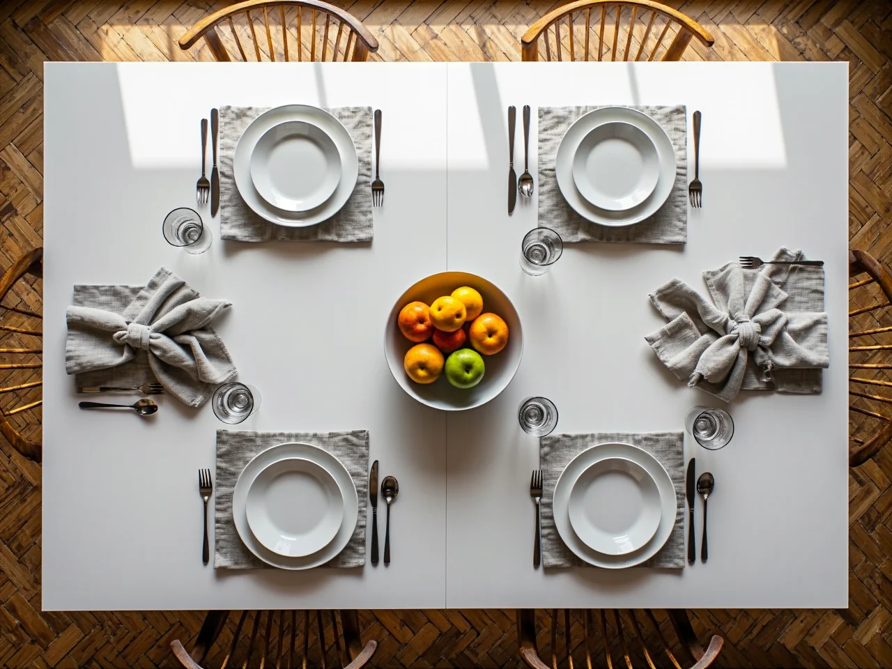 Minimalny odstęp krzesła od ściany zapewniający wygodne wstawanie i odsuwanie krzesła.