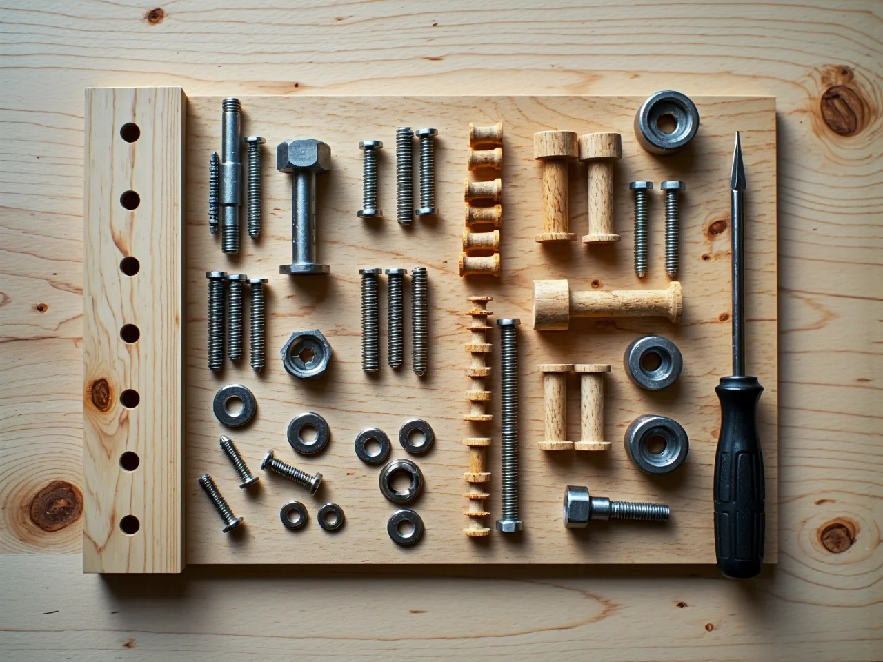 Fachowiec wykonujący precyzyjny montaż mebli przy użyciu specjalistycznych narzędzi