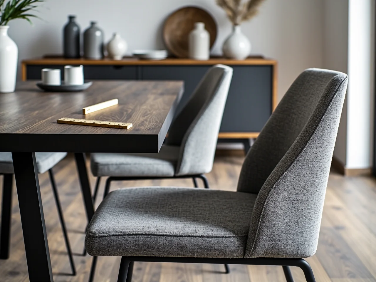 Minimalna odległość krzesła od ściany umożliwiająca wygodne odsuwanie i wstawanie