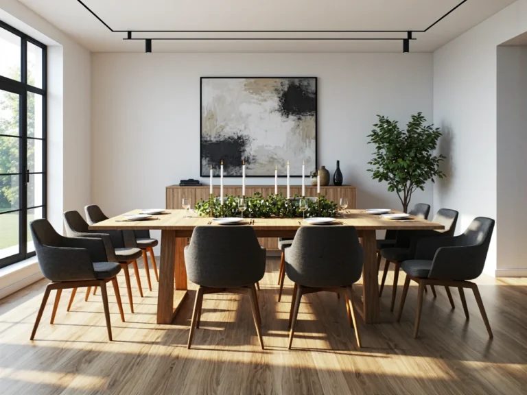 Rozkładany stół dąb craft z prostokątnym blatem