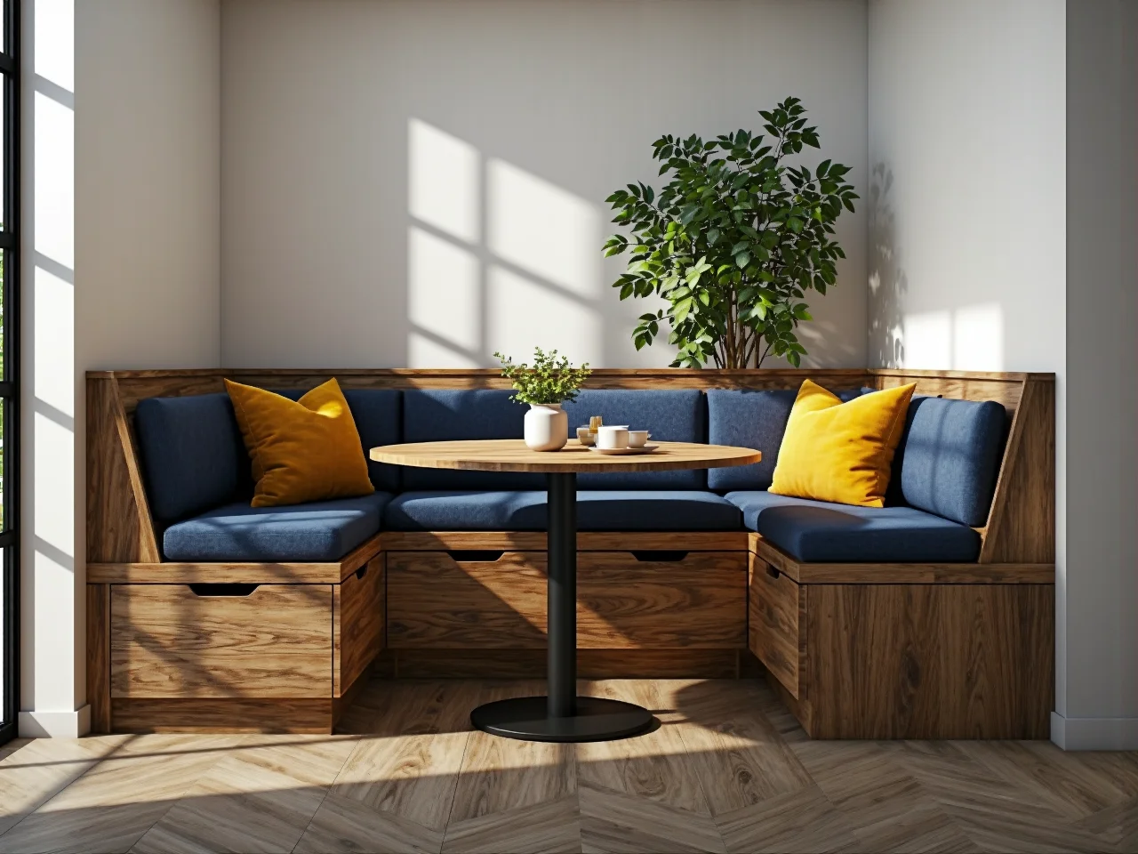 Tabela wymiarów ławek zawierająca standardowe szerokości i głębokości siedzisk dla różnych modeli