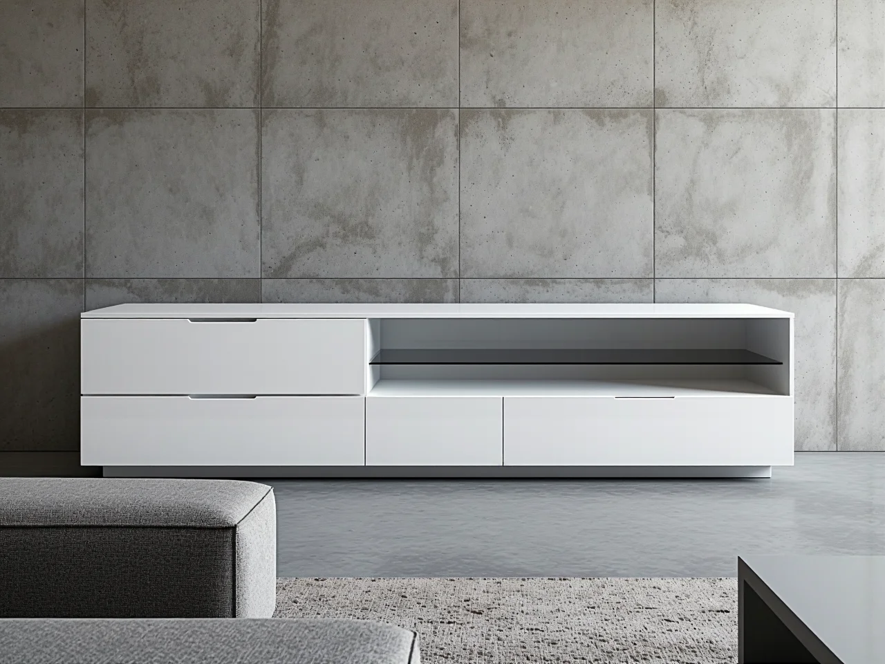 Porównanie taniej szafki RTV z płyty wiórowej z solidnym meblem drewnianym