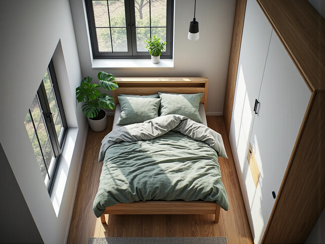 Przestronne łóżko 140x200 z pojemnikiem zapewniające komfortowy sen dla jednej osoby