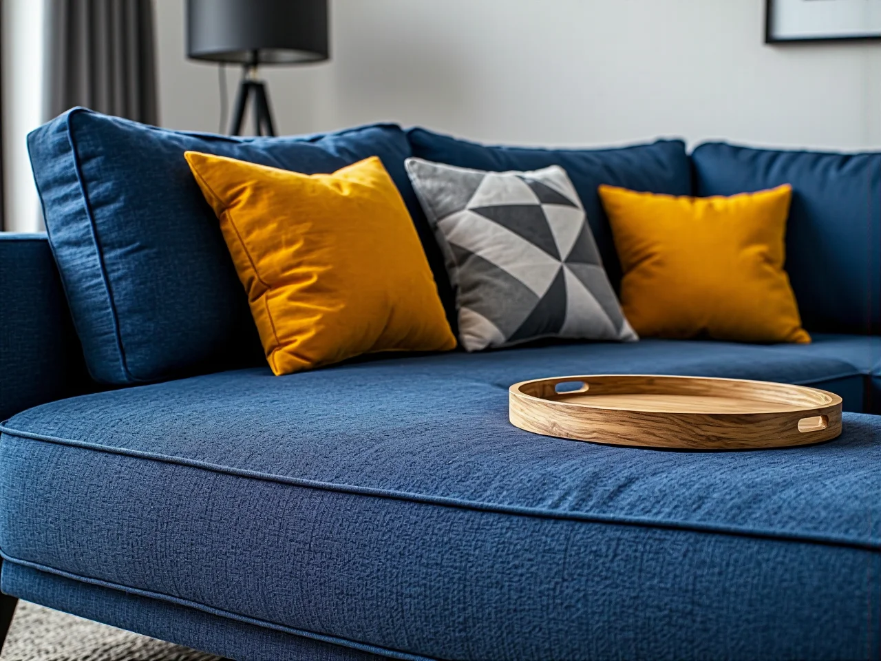 Schemat przedstawiający optymalne wymiary narożnika w salonie o powierzchni 20 metrów kwadratowych