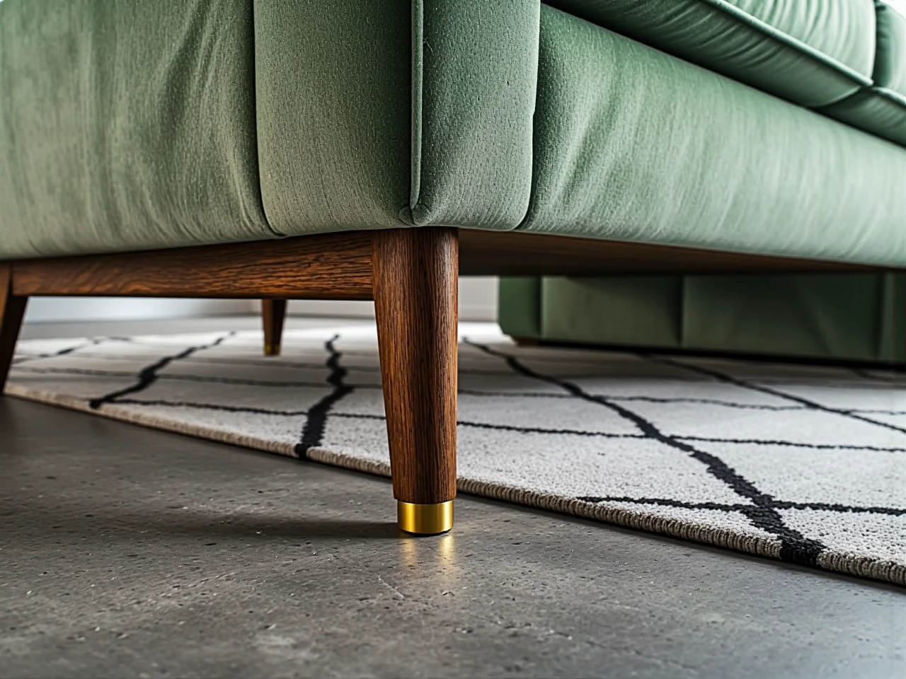 Wnętrze sofy pokazujące warstwy pianki wysokoelastycznej zapewniającej komfort i odporność na odkształcenia.