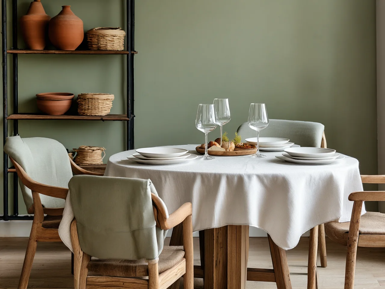 Tradycyjne dekoracje z lawendą i ceramiką idealne do wnętrz w stylu provence.