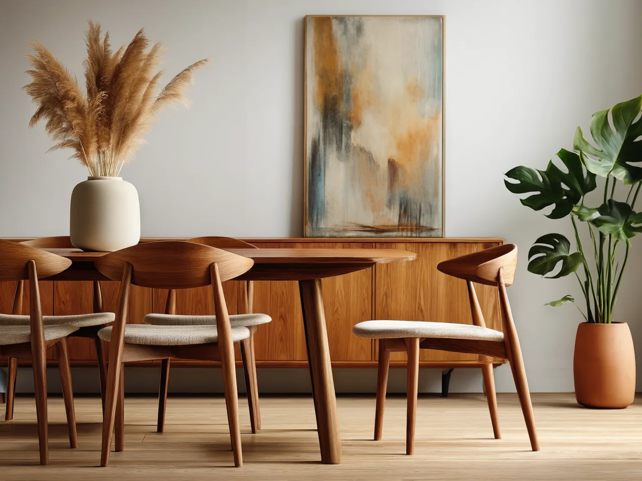Krzeslo drewniane mid century ikoniczny design