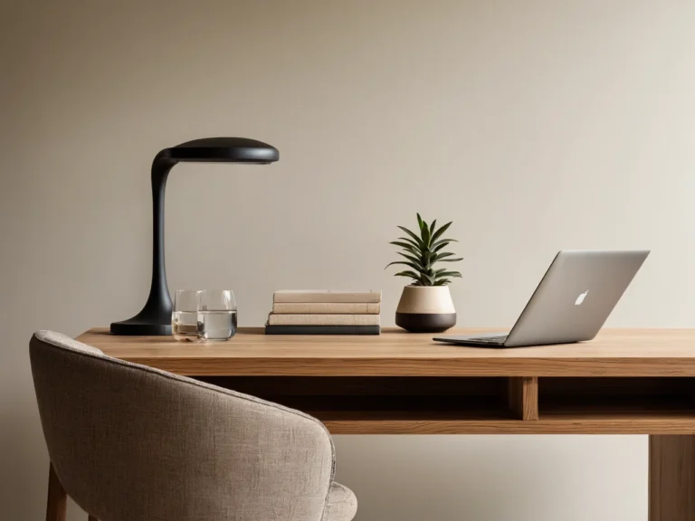 Lampa nad biurko ustawienie ochrona wzroku