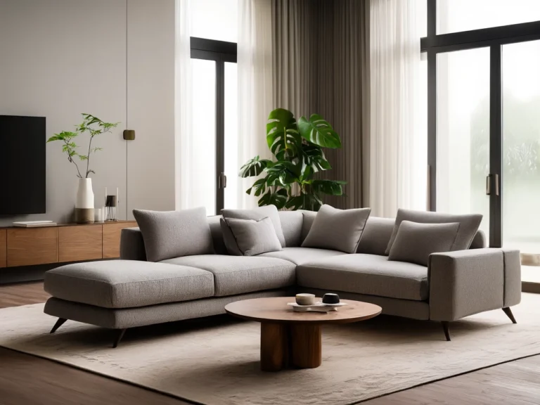 Naroznik l w salonie 25 m2